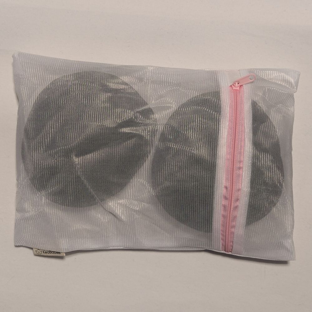KeaBabies Reusable Nursing Pads With Mesh Laundry Bag - Set Of 6
